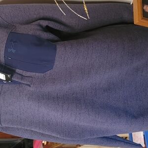 Under Armour Navy Quarter-Zip Pullover